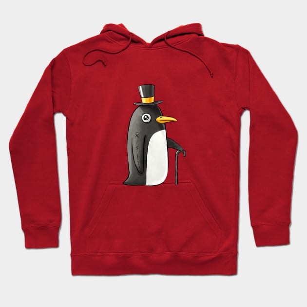 Penguin Hoodie by Freeminds